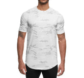 Shling Gym Long Line T Shirts Shling Men's Tshirt mens cloth mens t shirt